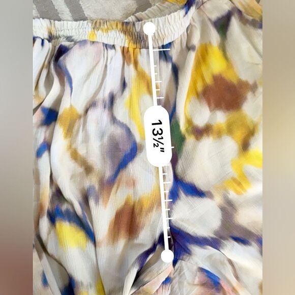 ba&sh FIPAN Printed Palazzo Wide Leg Pants 10 NWOT - Picture 8 of 15